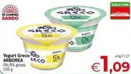 Despar Yogurt Greco ARBOREA offerta