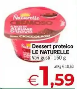 Despar Dessert proteico LE NATURELLE offerta