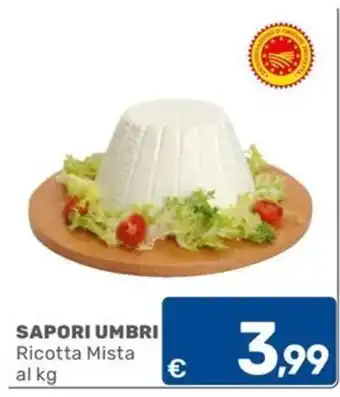 C+C Cash and Carry Sapori Umbri Ricotta Mista offerta