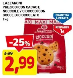 DPiù Lazzaroni Cioccodì offerta