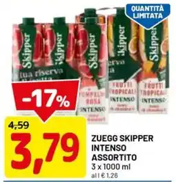 DPiù ZUEGG SKIPPER INTENSO offerta