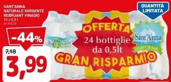 DPiù Sant'Anna naturale sorgente offerta