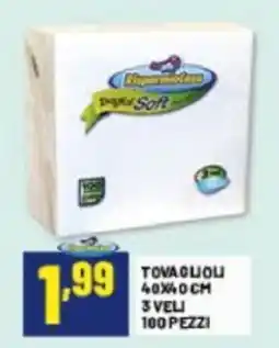 Risparmio Casa Tovaglioli Super Soft offerta