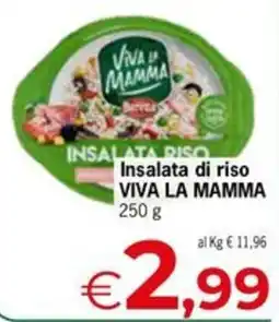 Despar Insalata di riso VIVA LA MAMMA offerta