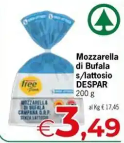 Despar Mozzarella di Bufala s/lattosio DESPAR offerta