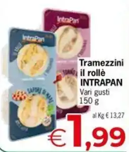 Despar Tramezzini il rollè INTRAPAN offerta