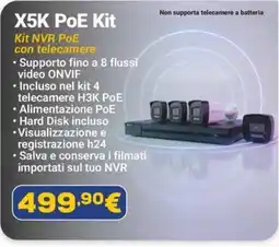 Euronics X5K PoE Kit offerta