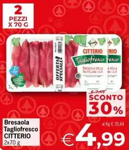 Despar Bresaola Tagliofresco CITTERIO offerta