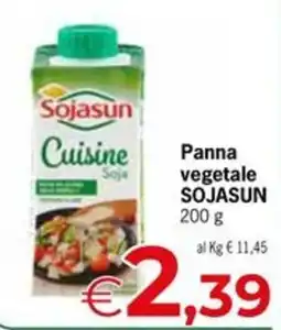 Despar Panna vegetale SOJASUN offerta