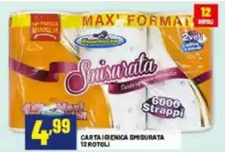 Risparmio Casa Smisurata Carta igienica decorata offerta