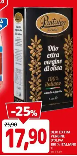 DPiù Pantaleo Olio extra vergine di oliva offerta