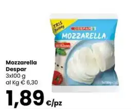 Despar Mozzarella Despar offerta