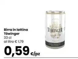 Despar Birra in lattina Töwinger offerta