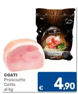 C+C Cash and Carry COATI Prosciutto Cotto offerta