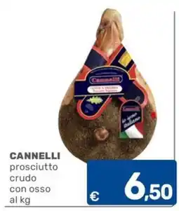 C+C Cash and Carry Cannelli prosciutto crudo con osso offerta