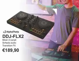 Euronics AlphaTheta DDJ-FLX2 offerta