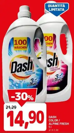 DPiù Dash Color / Alpine Fresh offerta