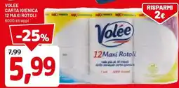 DPiù Volée carta igienica offerta