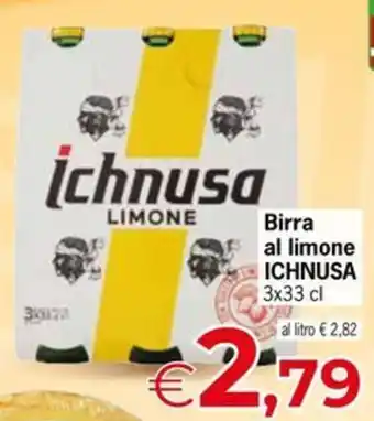 Despar Birra al limone ICHNUSA offerta