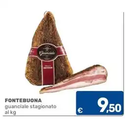 C+C Cash and Carry FONTEBUONA guanciale stagionato offerta