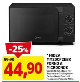 DPiù MIDEA FORNO A MICROONDE offerta