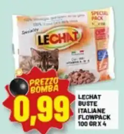 Risparmio Casa LECHAT BUSTE ITALIANE FLOWPACK offerta