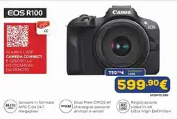 Euronics Canon EOS R100 offerta