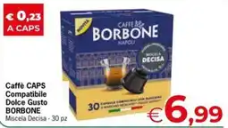 Despar Caffè CAPS Compatible Dolce Gusto BORBONE offerta
