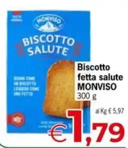 Despar Biscotto fetta salute MONVISO offerta