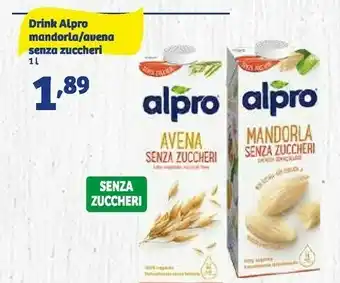 In'S Mercato Alpro - mandorla senza zuccheri offerta