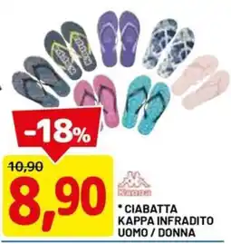 DPiù CIABATTA KAPPA INFRADITO offerta