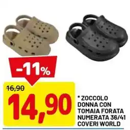 DPiù Zoccolo Donna con Tomaia Forata offerta