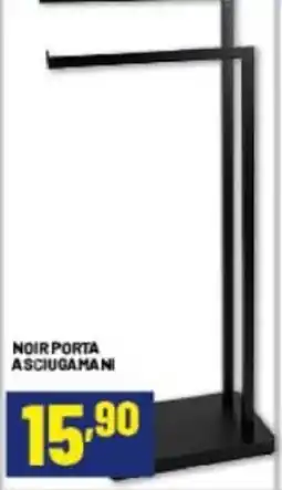 Risparmio Casa NOIR PORTA ASCIUGAMANI offerta