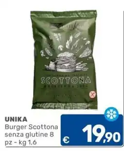 C+C Cash and Carry UNIKA Burger Scottona senza glutine offerta