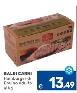 C+C Cash and Carry Hamburger di Bovino Adulto Baldi Carni offerta
