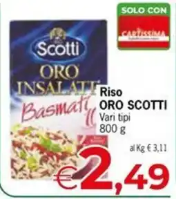 Despar Riso ORO SCOTTI offerta
