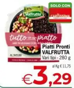 Despar Piatti Pronti VALFRUTTA offerta