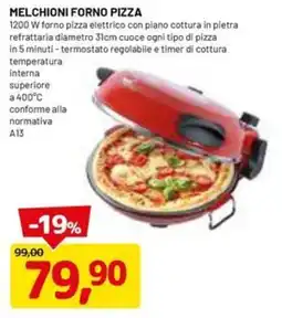 DPiù MELCHIONI FORNO PIZZA offerta