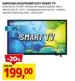 DPiù SAMSUNG UE24F6000FUXZT SMART TV offerta