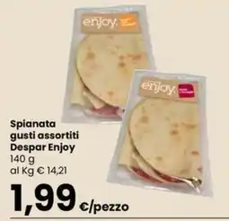 Despar Spianata gusti assortiti Despar Enjoy offerta