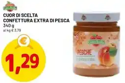 DPiù Cuor di Scelta Confettura Extra di Pesca offerta