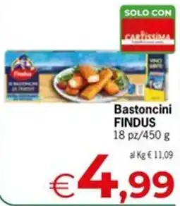 Despar Bastoncini FINDUS offerta