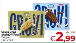 Despar Gelato Gruvi SAMMONTANA offerta
