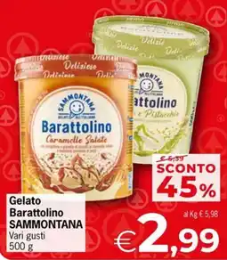 Despar Gelato Barattolino SAMMONTANA offerta