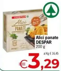 Despar Alici panate DESPAR offerta
