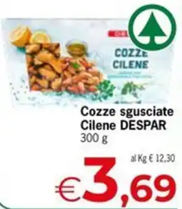 Despar Cozze sgusciate Cilene DESPAR offerta