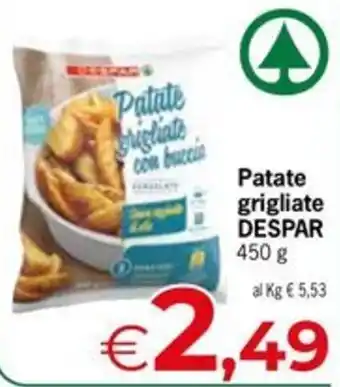 Despar Patate grigliate con buccia DESPAR offerta