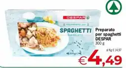 Despar Preparato per spaghetti DESPAR offerta
