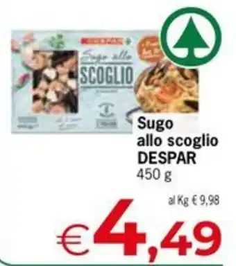 Despar Sugo allo scoglio DESPAR offerta