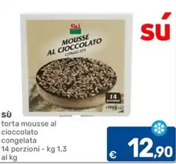 C+C Cash and Carry sù torta mousse al cioccolato congelata offerta